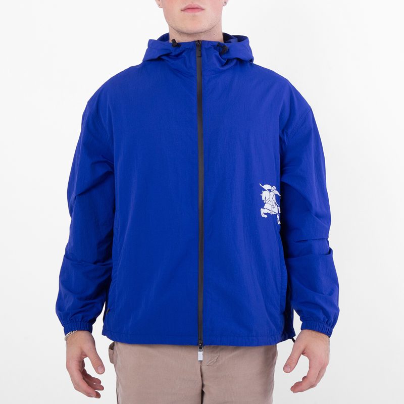 Equestrian Knight-Applique Hooded Jacket