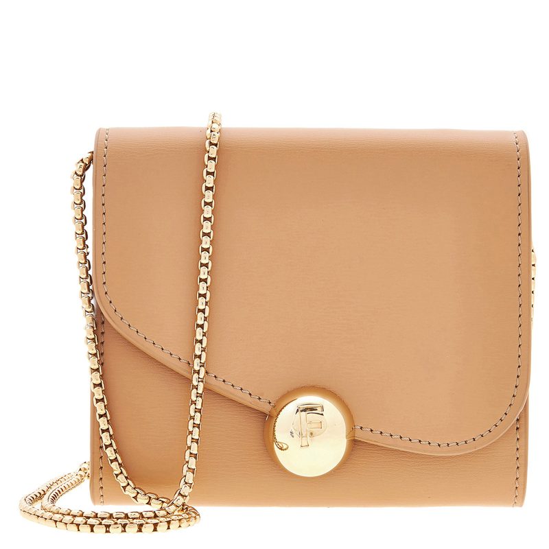 Asymmetrical Flap Crossbody Bag_Beige