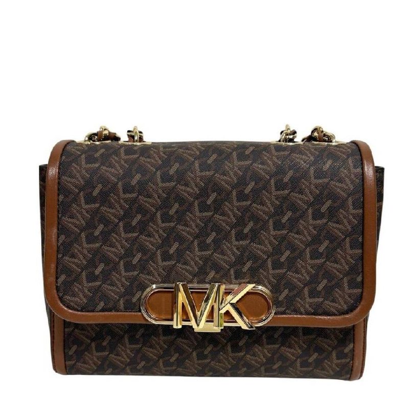Michael Kors Convertible Chain Crossbody Bag_Brown