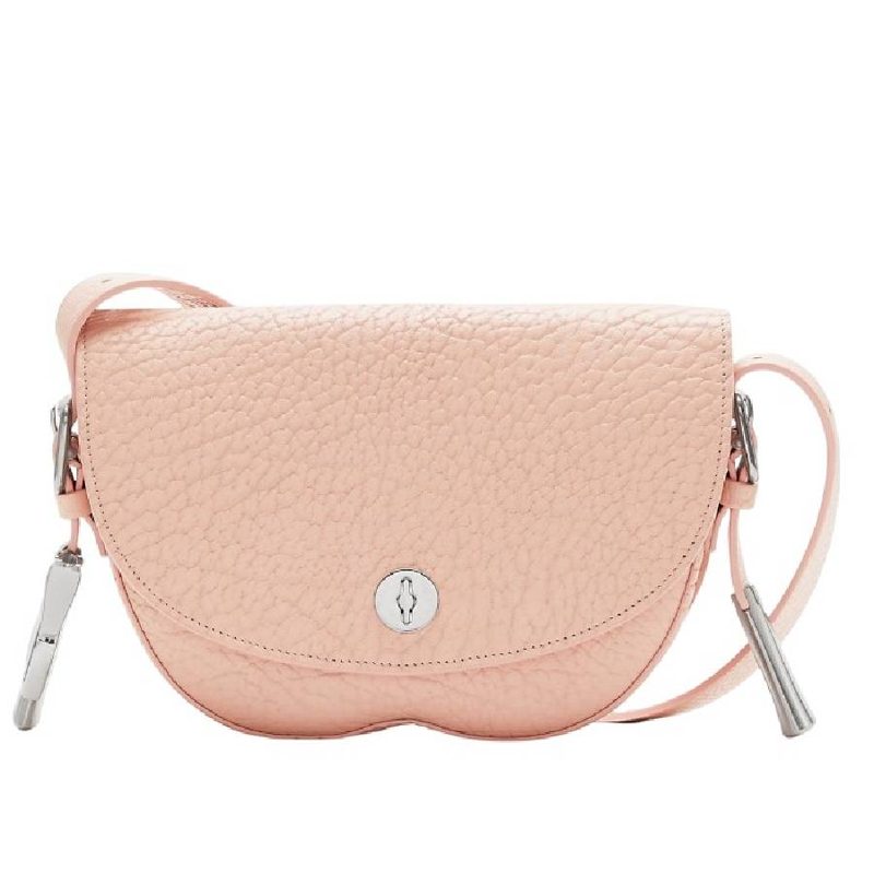 Chess Leather Satchel - Blush