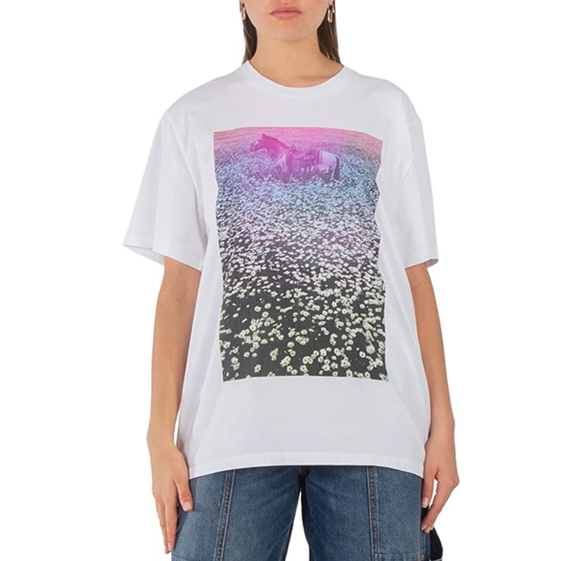 Lucky Spot Daisy Field Cotton T-Shirt