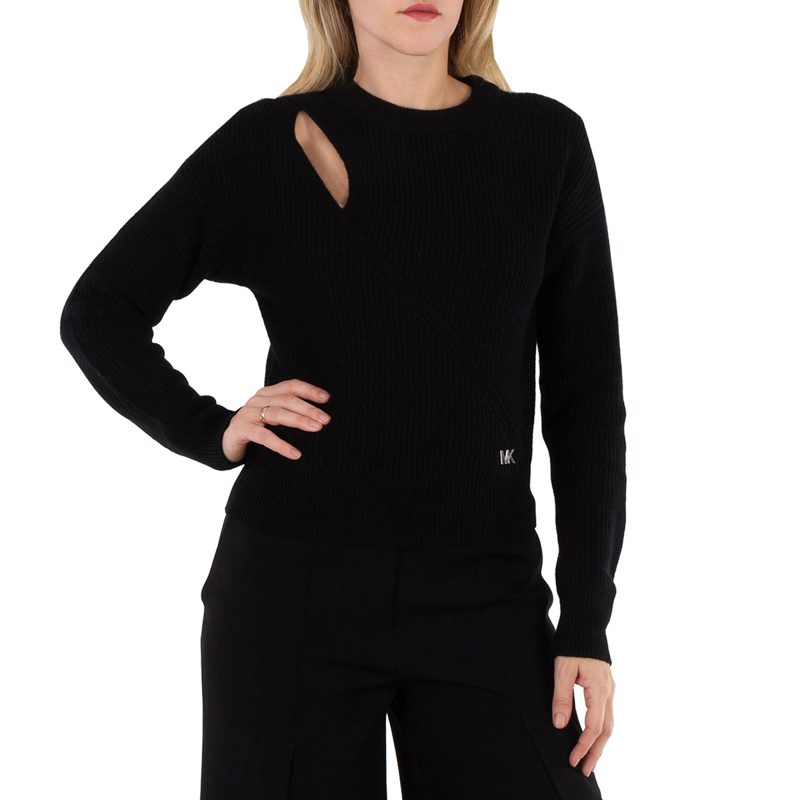 Michael Kors Key Hole Cut- Out Sweater