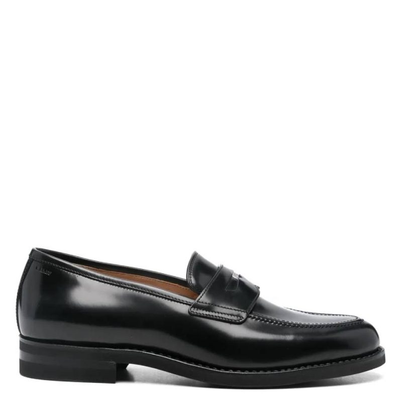 Sweeny Leather Penny Loafers