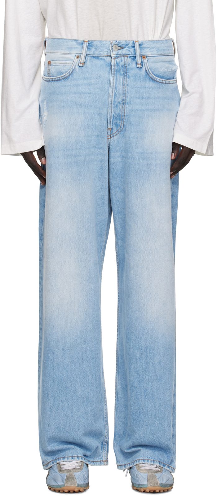 Blue Loose Fit 1981 Jeans 252129M186014