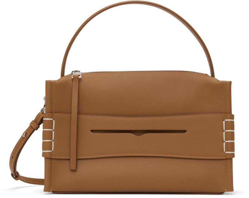Tan Loafer Bag 251477F048021
