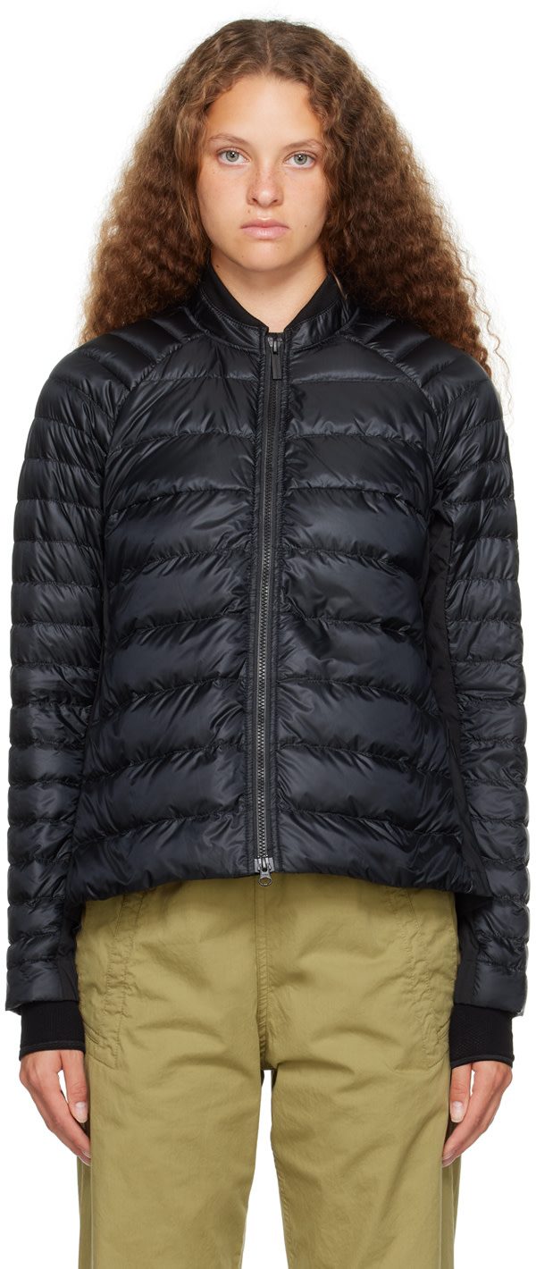 Black Roncy Down Jacket 232014F061081