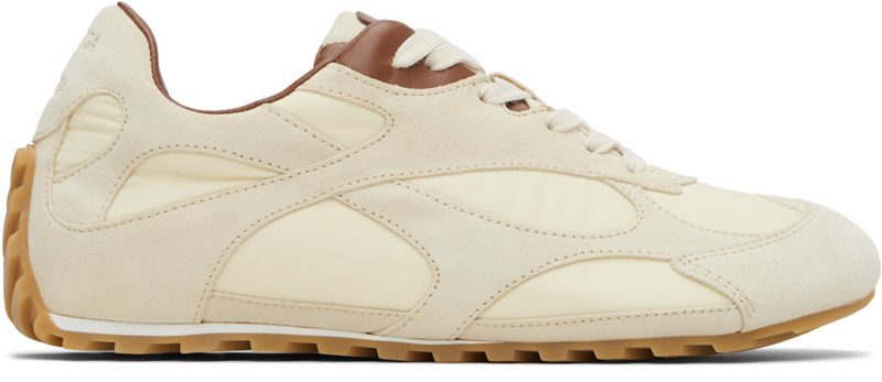 Beige Orbit Flash Sneakers 252798F128000