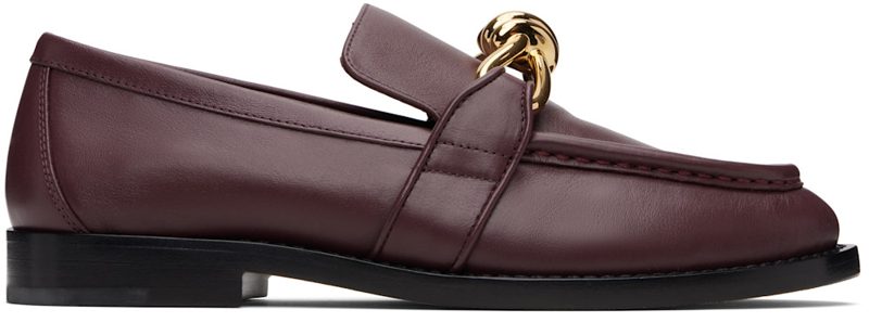 Burgundy Astaire Loafers 252798F121000