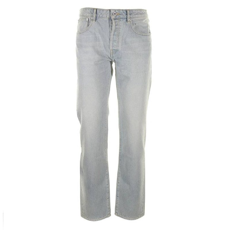 Mens Medium Stone Blue Denim Slim Jeans_Medium Stone Blue Denim