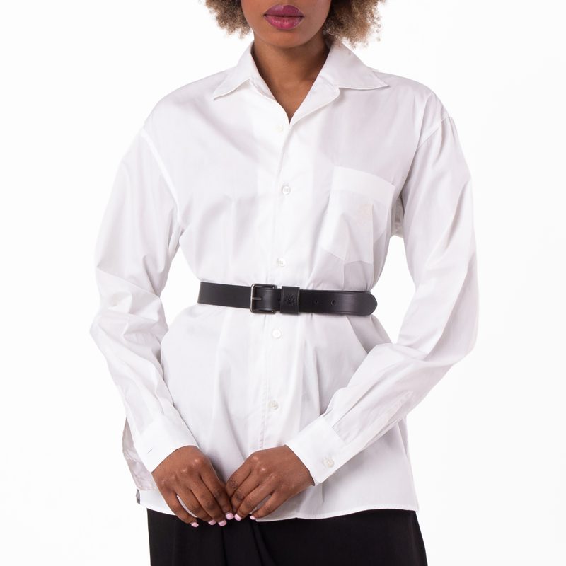 Embroidered Logo Button-Up Shirt