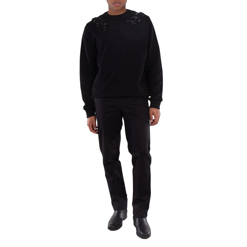 Straight-Leg Cotton Trousers