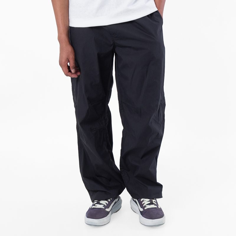 Wide-Leg Pleated Trousers