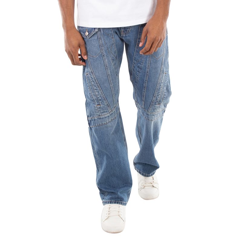 Alexander McQueen Mid-Rise Straight-Leg Jeans