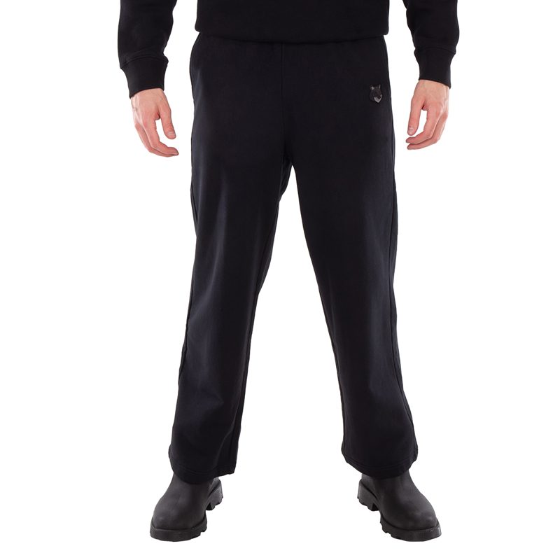 Maison Kitsune Bold Fox Head Patch Joggers
