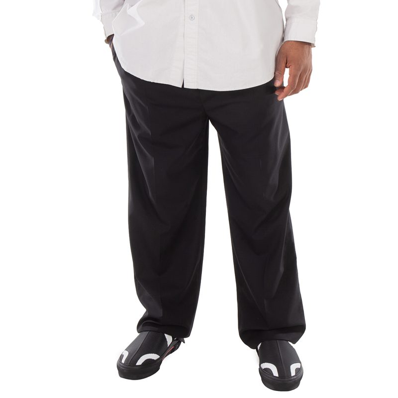 Mens Elastic Loose-Cut Pants