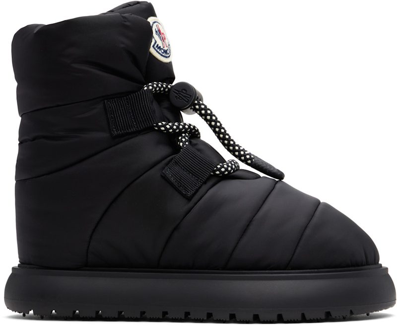 Black Gaia Pull Snow Boots 242111F113007