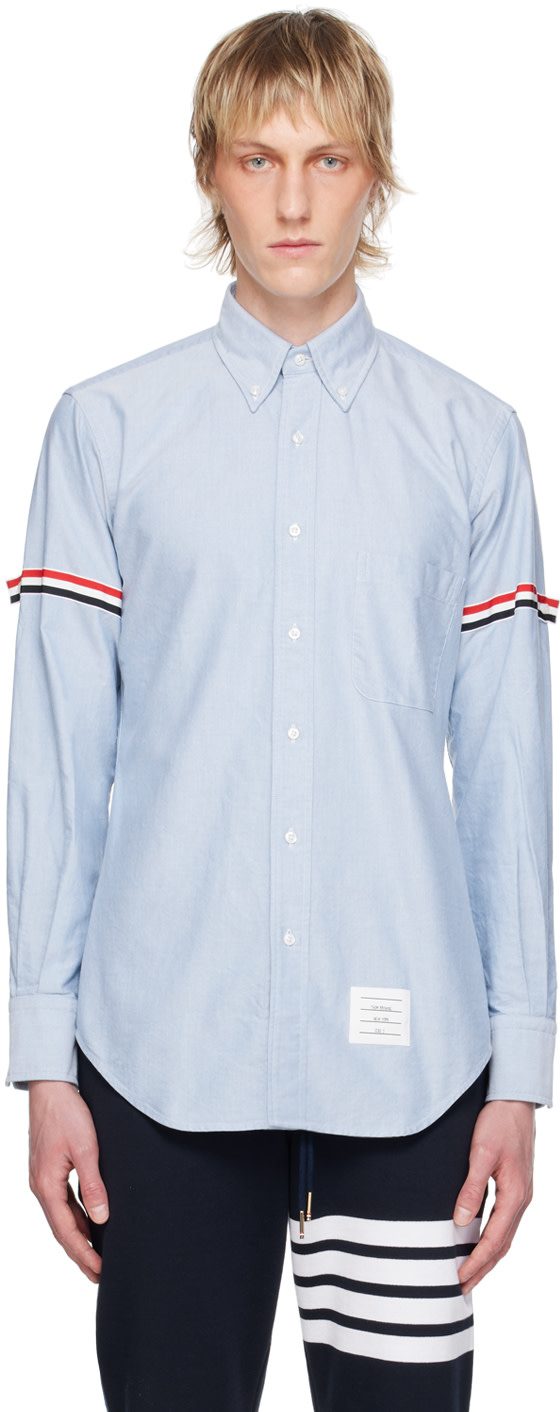 Blue Armbands Shirt 242381M192017
