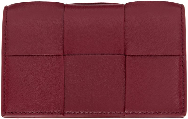 Red Cassette Business Card Holder 242798F037014
