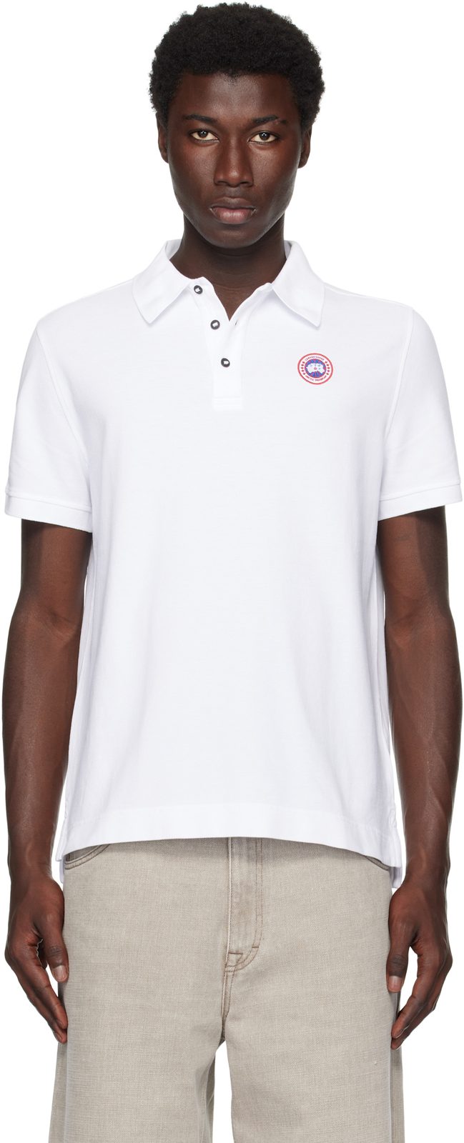 White Beckley Polo 252014M212004