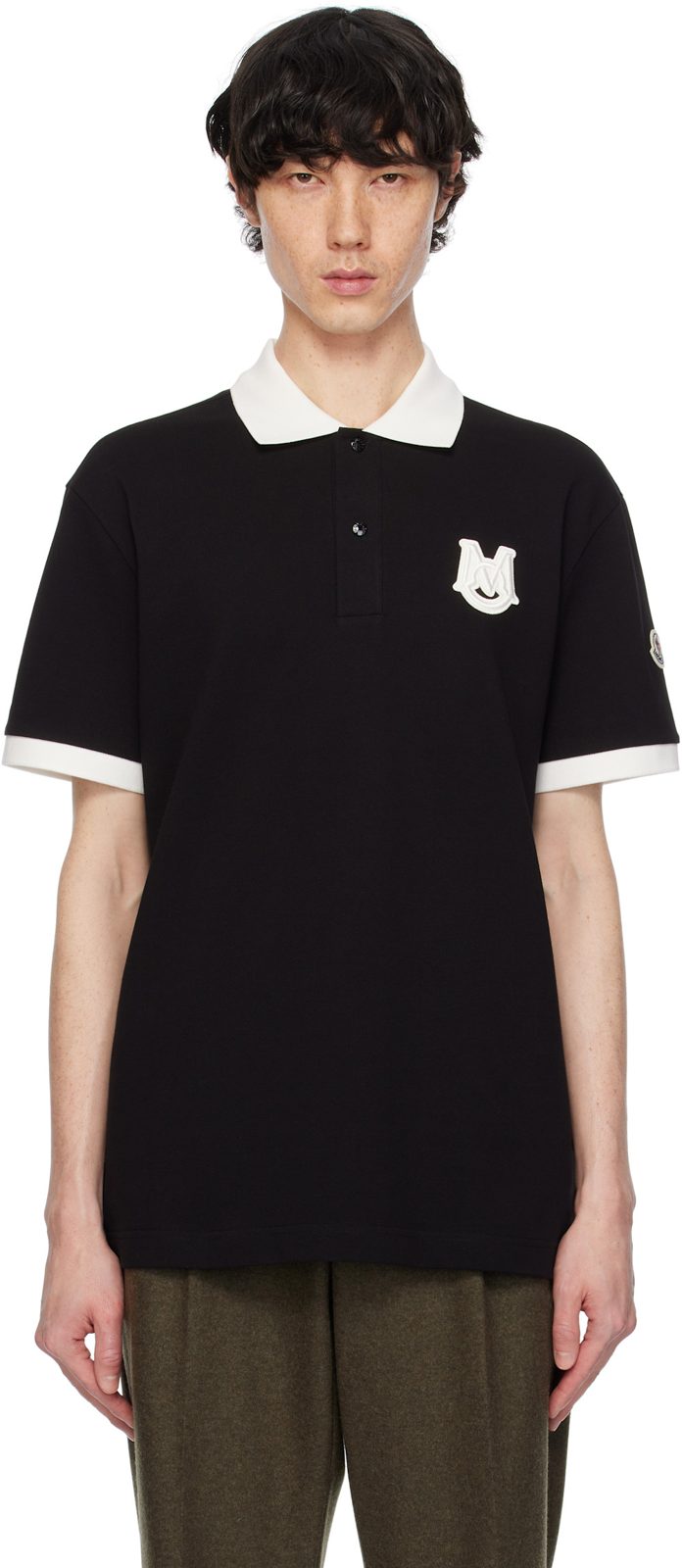 Black Archivio SS Polo 251111M212003