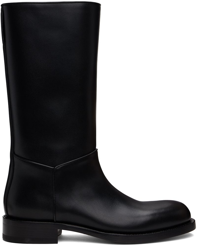 The Row Black Nobilis Riding Boots 242359F115001