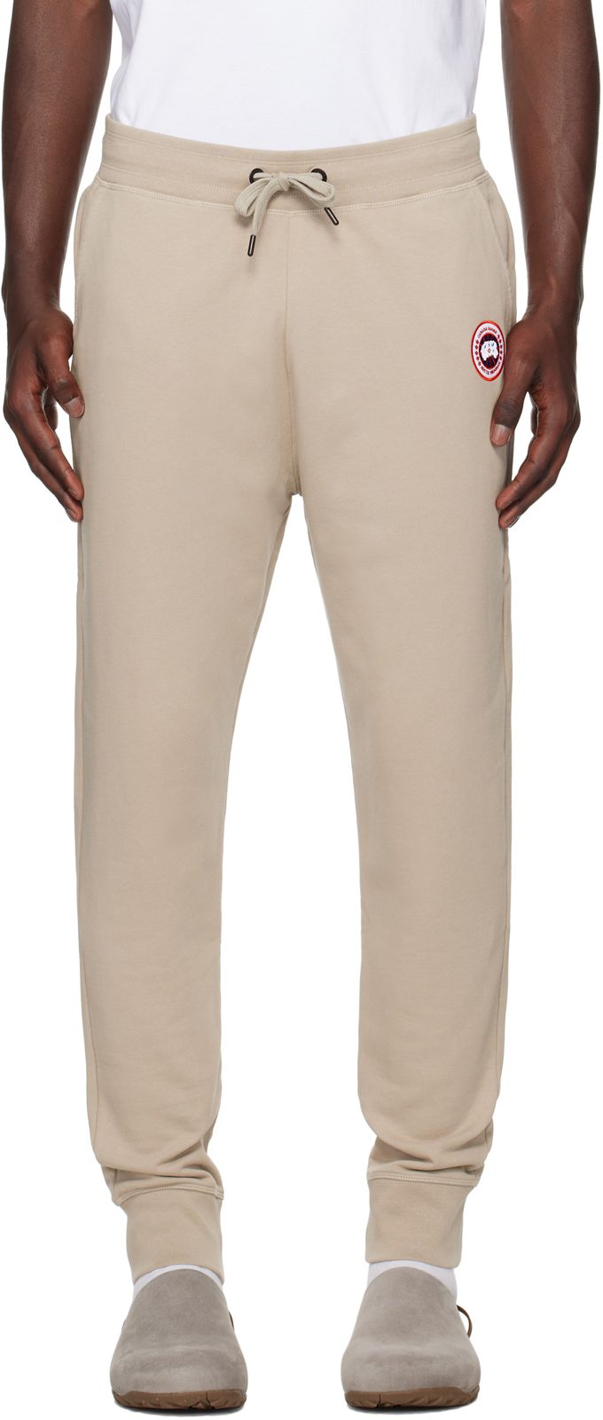 Taupe Huron Sweatpants 252014M190002
