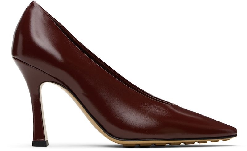 Burgundy Sofia Heels 251798F122004