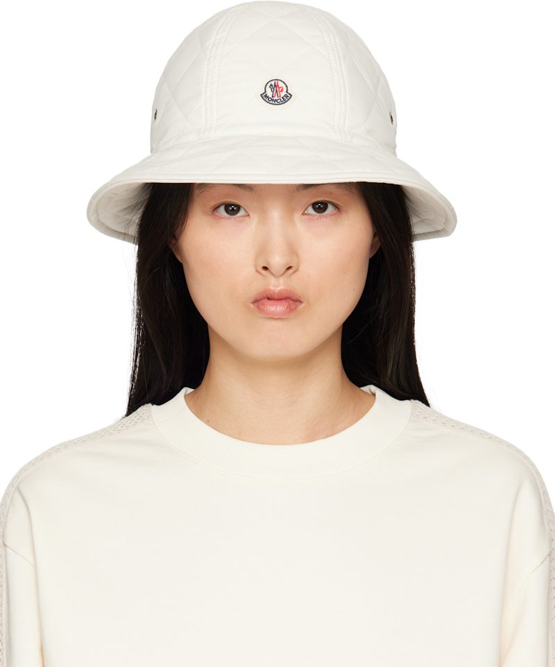 오프화이트 Quilted Bucket Hat 251111F015002