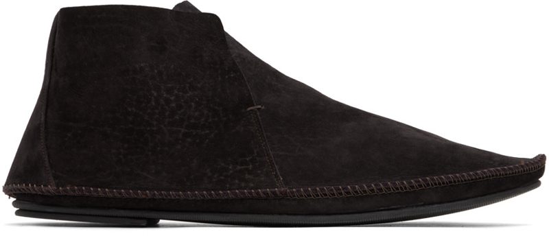 The Row Brown Tyler Desert Boots 231359M223001