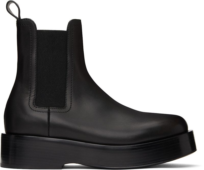 Black Torino Chelsea Boots 242798M223002