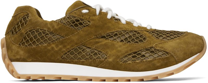 Khaki Orbit Sneakers 242798M231019
