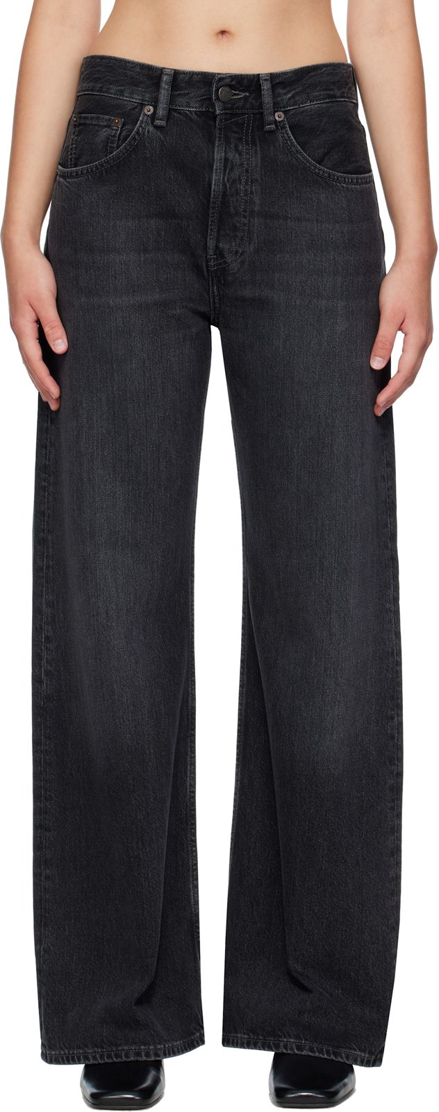 Black Regular-Fit 2021F Jeans 252129F069007