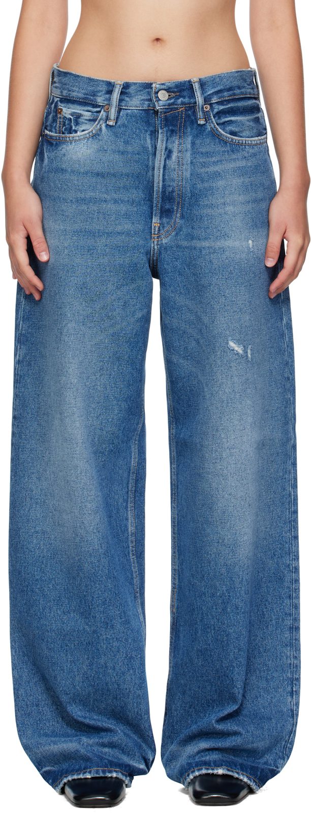 Blue Loose-Fit 1981 Jeans 252129F069015