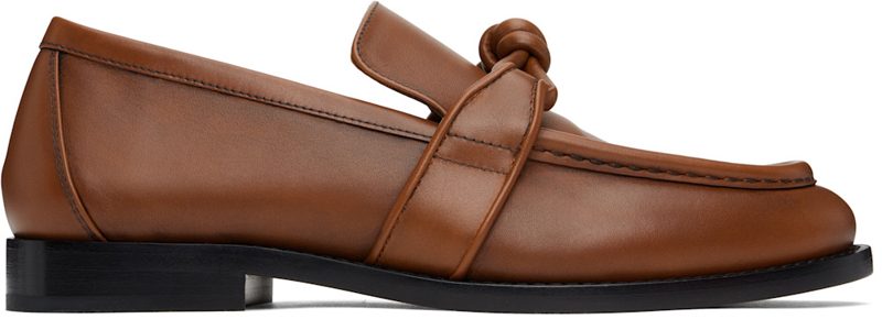 Tan Astaire Loafers 251798F121003