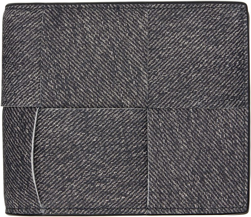 Gray Cassette Bi-Fold Wallet 252798M164013