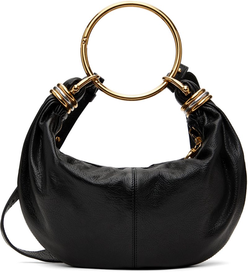 Chloe Black Small Bracelet Bag 251338F046002