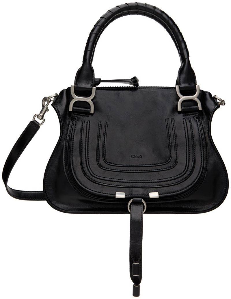 Chloe Black Small Marcie Bag 242338F048006