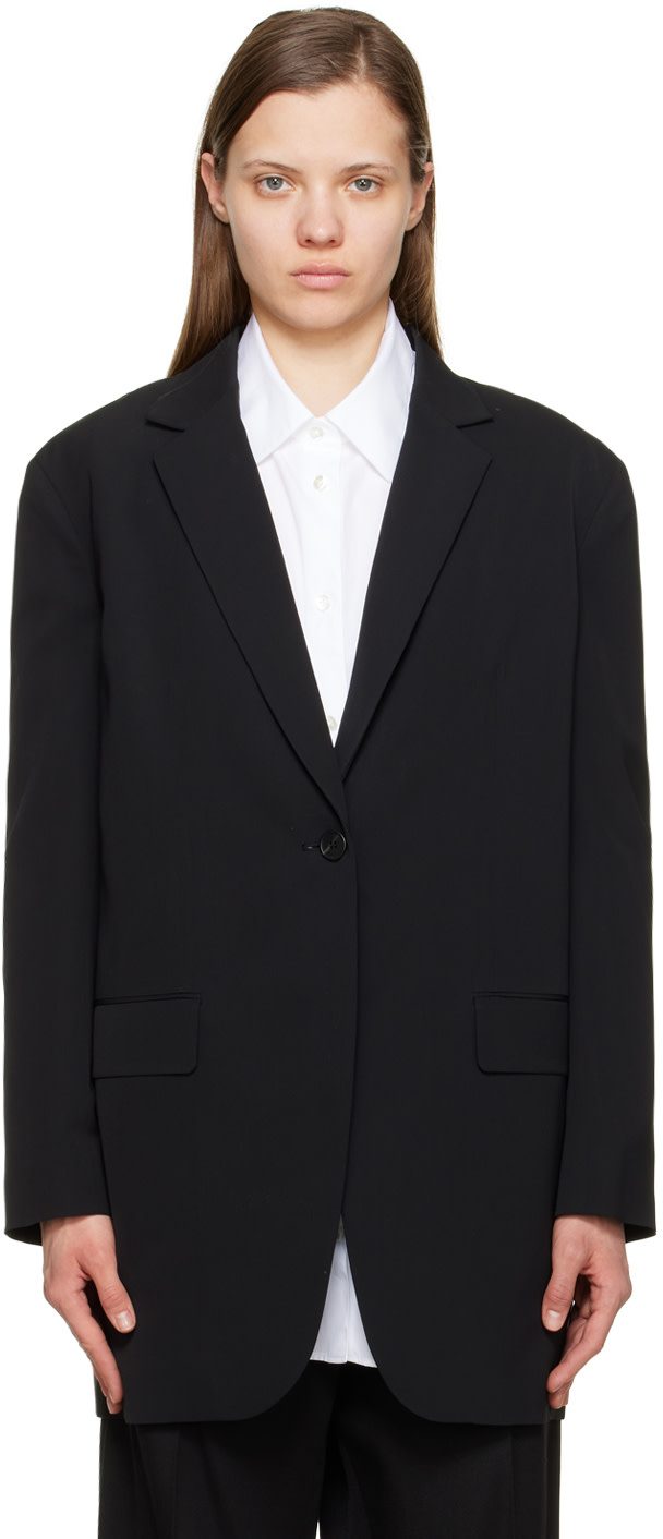 The Row Black Obine Blazer 231359F057005