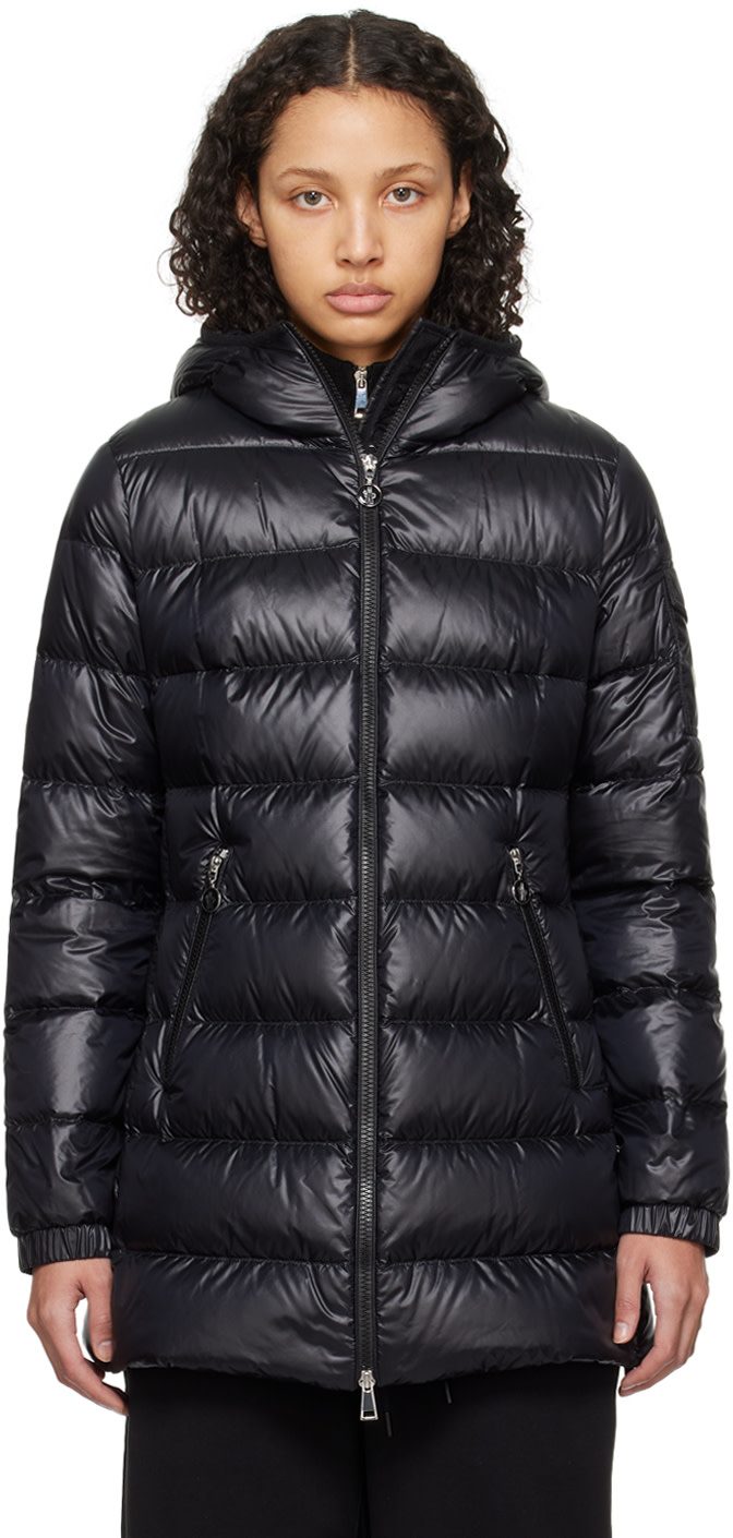 Black Glements Down Jacket 241111F061018