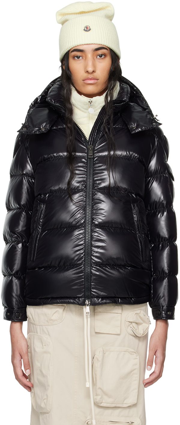 Black Maire Down Jacket 242111F061006