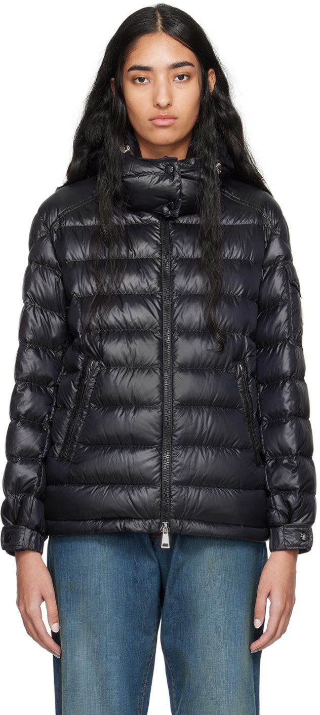 Black Dalles Down Jacket 242111F061094