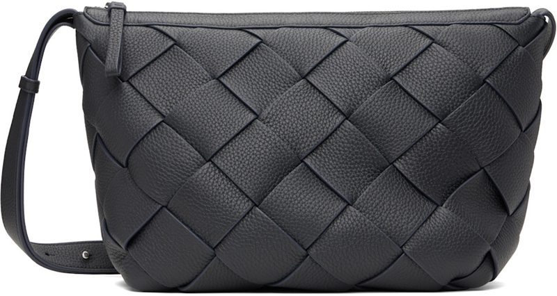 Navy Diago Medium Bag 242798M170036