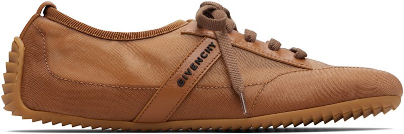 Brown Slim Sneakers 252278F128002