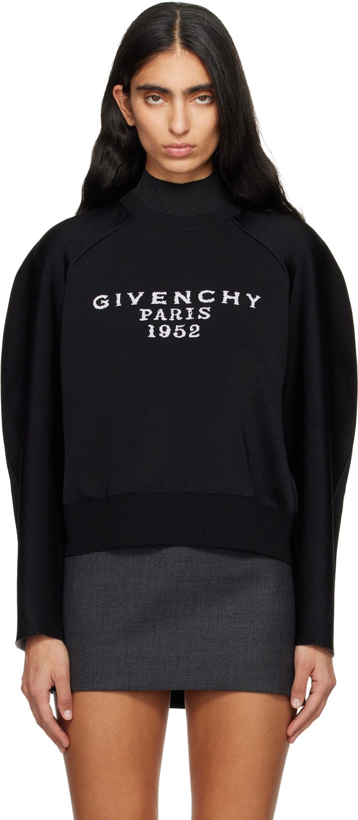 Black [지방시] Signature Sweater 252278F096001