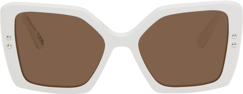 Marni White RETROSUPERFUTURE Edition Nimrela Sunglasses 261379M134020