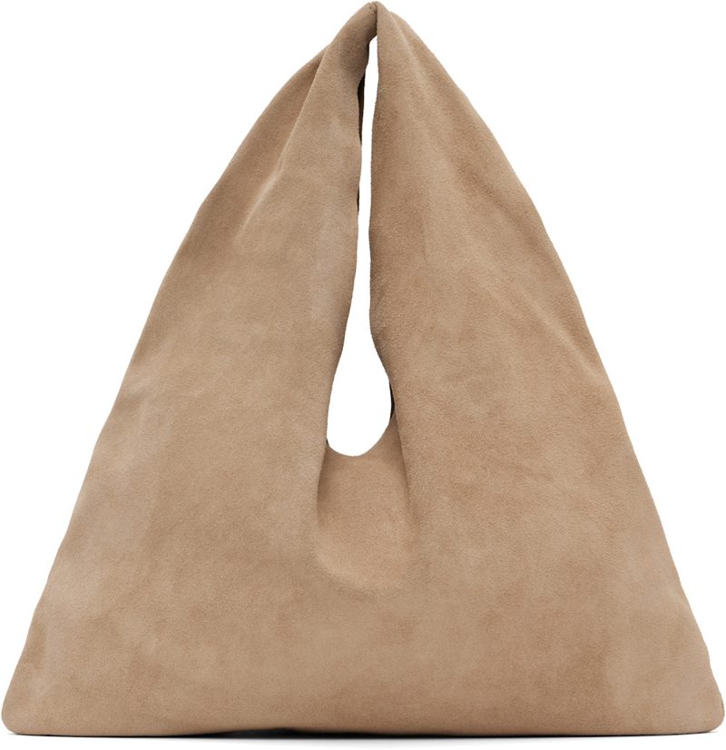 The Row Beige Small Bindle Tote 252359F049022