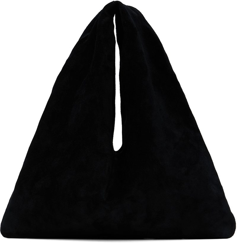 The Row Black Small Bindle Tote 252359F049021