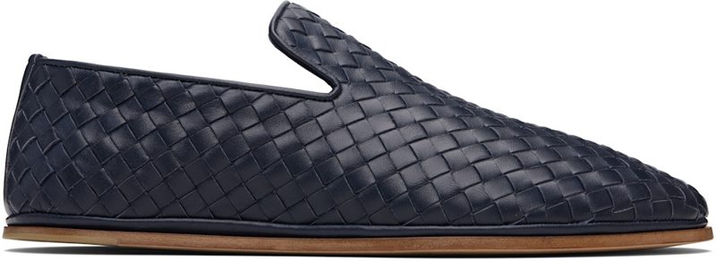 Navy Sunday Slippers 252798M231006