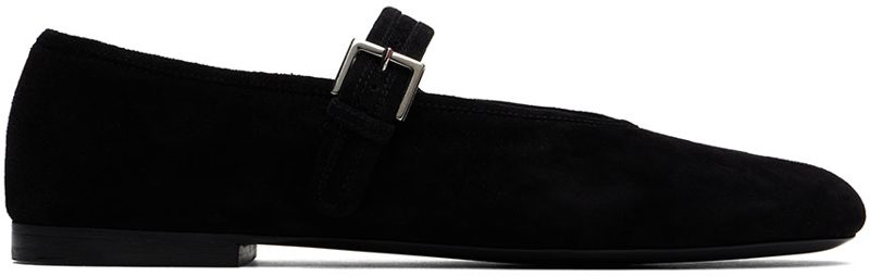 The Row Black Boheme MJ Ballerina Flats 242359F118003