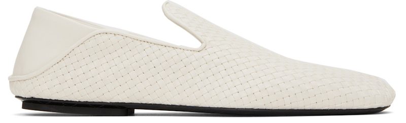 White Adamo Slippers 251798F121001